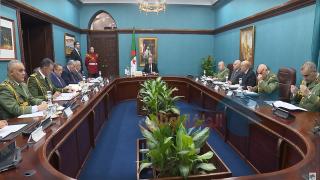 رئيس الجمهورية يترأس اجتماعا للمجلس الأعلى للأمن 10- 1 – 2024